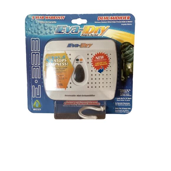 Eva Dry Dehumidifier Mini Protects Boat, Gun Safe, RV.... NIB - Picture 2 of 3